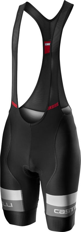 Castelli Competizione bibshort Trägerhose Schwarz/Grau Herren