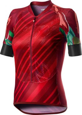 Castelli Climber's W Kurzarmtrikot Rot Damen
