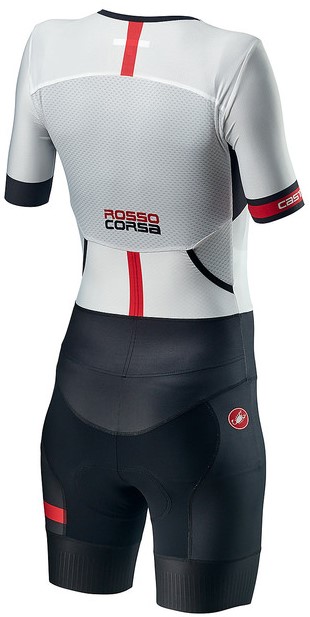 Castelli Free Sanremo 2 W Trisuit Kurzarm Weiß/Schwarz Herren