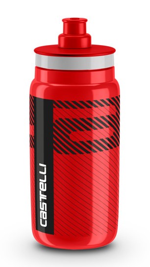 Castelli water bottle Trinkflasche 550ml Rot 