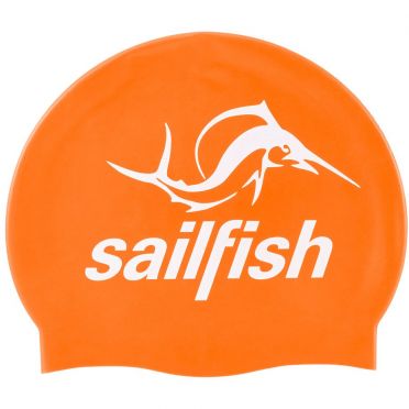 Sailfish Silikon Badekappe Orange 