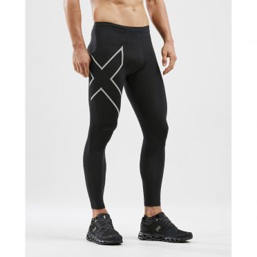2XU Run Dash Kompression tight Schwarz Herren