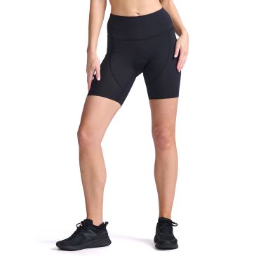 2XU Aero 7 Inch Tri Shorts Schwarz/Weiss Damen 