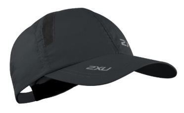 2XU Run Cap Schwarz 