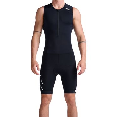 2XU Core Trisuit Armellos Schwarz Herren
