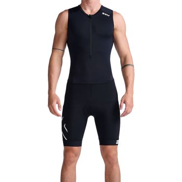 2XU Core Trisuit Armellos Schwarz Herren 