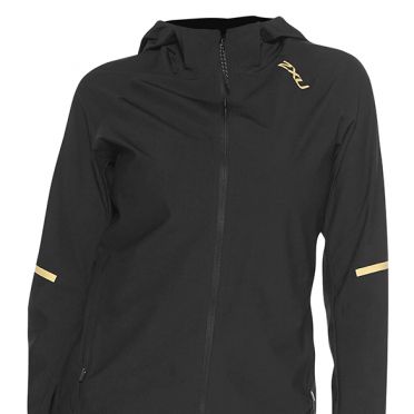 2XU GHST Waterproof Laufjacke Schwarz Damen