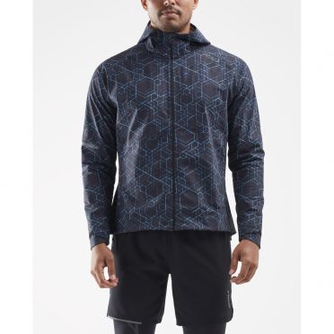 2XU GHST Waterproof Laufjacke Blau Herren