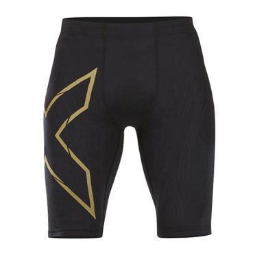 2XU MCS Run Kompression shorts Schwarz/Gold Herren 