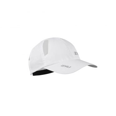 2XU Run Cap Weiß