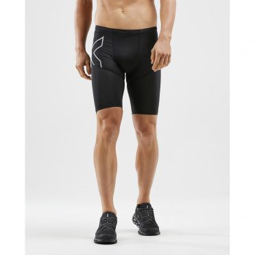 2XU Run Dash Kompression shorts Schwarz Herren