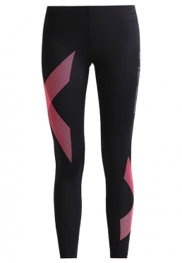 2XU TR2 Compression Tights Schwarz/Rosa Damen