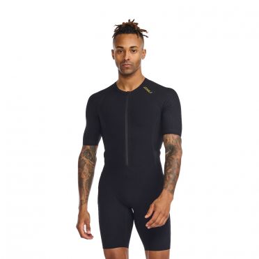 2XU Light speed tech trisuit kurzarm Schwarz Herren