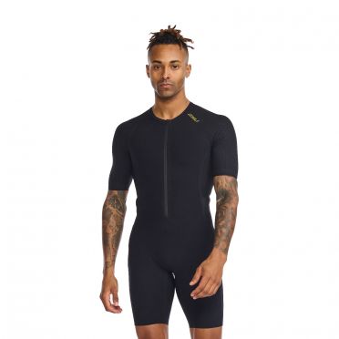 2XU Light speed tech trisuit kurzarm Schwarz Herren 