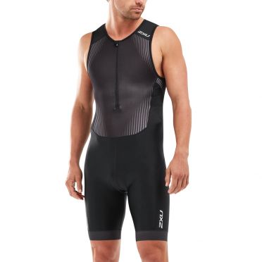 2XU Perform Ärmellos Trisuit Schwarz Herren 