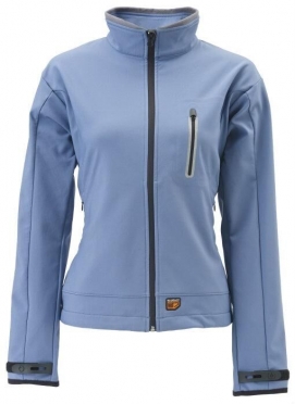 30Seven beheizte Softshell-Damenjacke blau