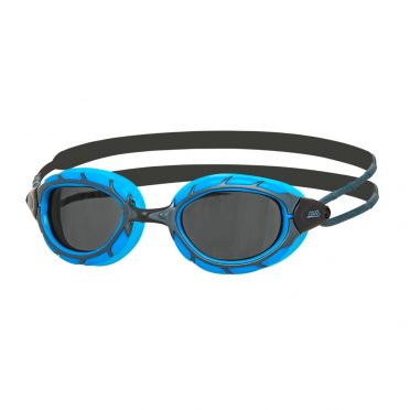 Zoggs Predator dunkle Linse Schwimmbrille Blau