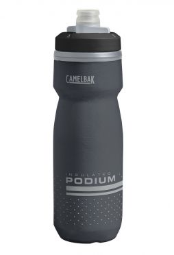 Camelbak Podium chill Trinkflasche 620ml Schwarz 