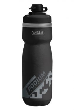 Camelbak Podium Dirt series chill Trinkflasche 620ml Schwarz 