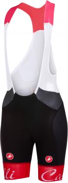 Castelli Free aero W bibshort Rot Damen