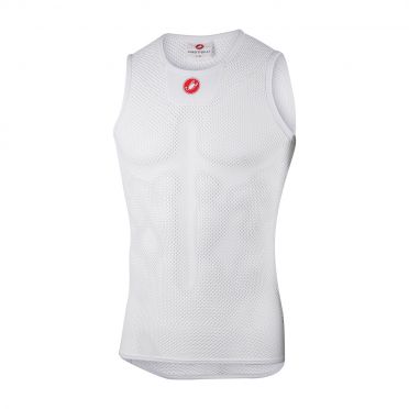 Castelli Core mesh 3 Ärmellos Unterwäsche Weiß Herren 