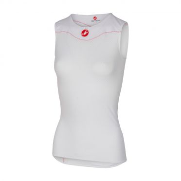 Castelli Pro issue W sleeveless Unterwäsche Weiß Damen