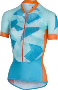 Castelli Climber's W jersey Blau/Orange Damen