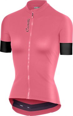 Castelli Anima 2 FZ Kurzarmtrikot Rosa Damen
