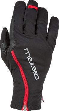 Castelli Spettacolo RoS Radhandschuhe Schwarz/Rot Damen 