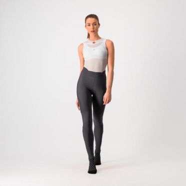 Castelli Velocissima Trägerhose Grau Damen