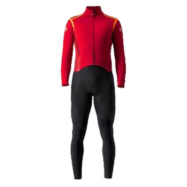 Castelli Sanremo RoS Thermosuit Rot;Schwarz Herren