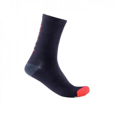 Castelli Bandito 18 Radsocken Blau Herren 