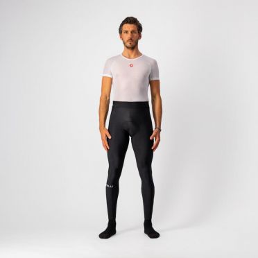 Castelli Entrata Thermal Trägerhose Schwarz Herren 