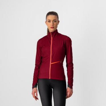 Castelli GO Radjacke Rot Damen 