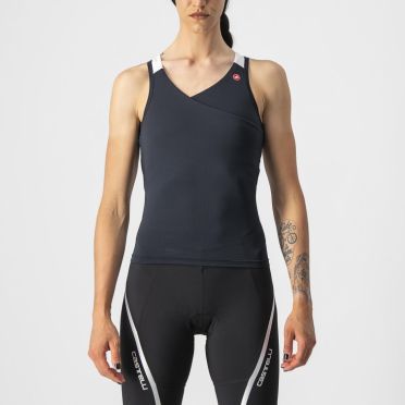 Castelli Solaris 3 SL Ärmellos Trikot Schwarz Damen 