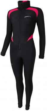 Craft Thermo Eislaufanzug CB Schwarz/Rosa Unisex