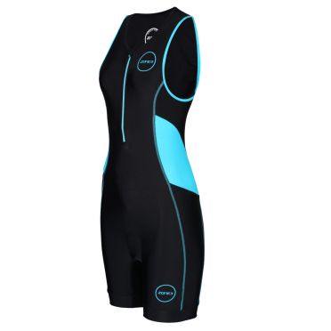 Zone3 Activate trisuit Ärmellos Schwarz/Blau Damen