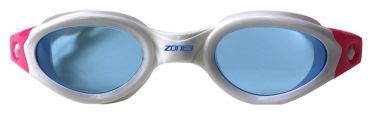 Zone3 Apollo Getönte Linse Schwimmbrille Weiß/Rosa