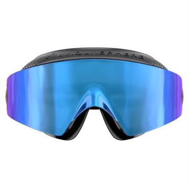 Aqua Sphere Defy Ultra Blau Titanium mirror linse Schwimmbrille schwarz 