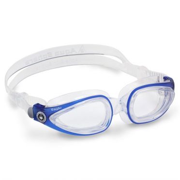 Aqua Sphere Eagle klare Linse Schwimmbrille Blau 