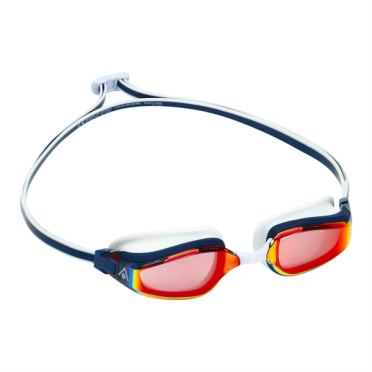 Aqua Sphere Fastlane mirror Schwimmbrille blau/rot 