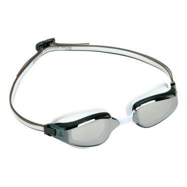 Aqua Sphere Fastlane mirror Schwimmbrille weiss/grau 