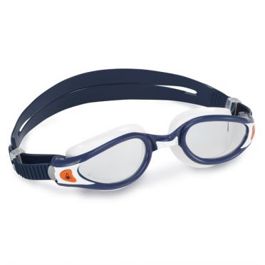 Aqua Sphere Kaiman EXO klare Linse Schwimmbrille dunkelblau/Weiß