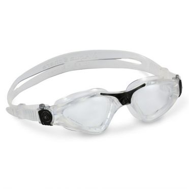 Aqua Sphere Kayenne klare Linse Schwimmbrille Silber 