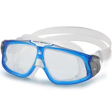 Aqua Sphere Seal 2.0 Klarglas Schwimmbrille blau/weiß 