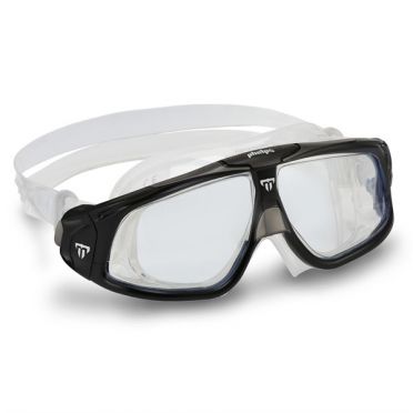 Aqua Sphere Seal 2.0 Klarglas Schwimmbrille schwarz/grau 