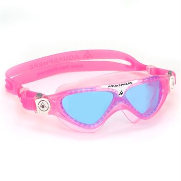 Aqua Sphere Vista Junior blaue Linse Schwimmbrille rosa 