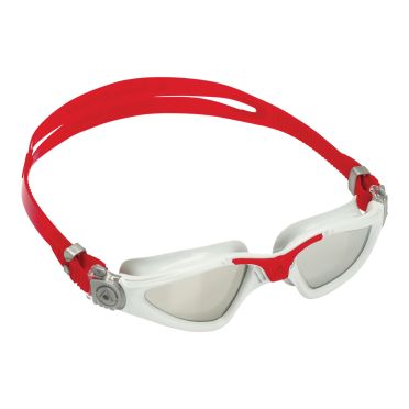 Aqua Sphere Kayenne Mirror Linse Schwimmbrille rot/weiss 