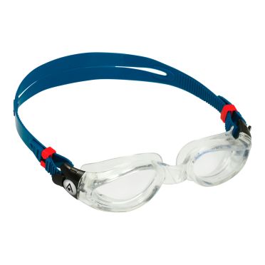 Aqua Sphere Kaiman klare Linse Schwimmbrille blau 