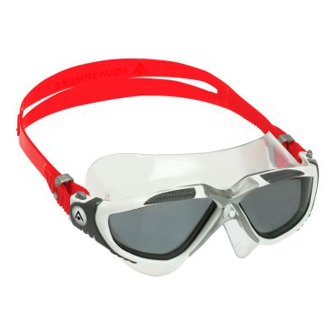 Aqua Sphere Vista dark Linse Schwimmbrille weiss/rot 